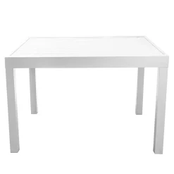 Viadurini in the Garden Gartentische Aus Aluminium|Ausziehbare Gartentische-Quadratischer Tisch ausziehbar auf 180 cm aus Aluminium - Marker