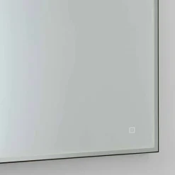 Viadurini Bathroom Badspiegel-Quadratischer Wandspiegel mit LED aus Satinglas Made in Italy - Mirro