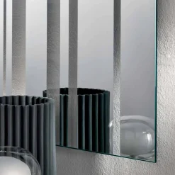 Viadurini Living Wandspiegel-Quadratischer Wandspiegel des modernen Designs Made in Italy - Coriandolo