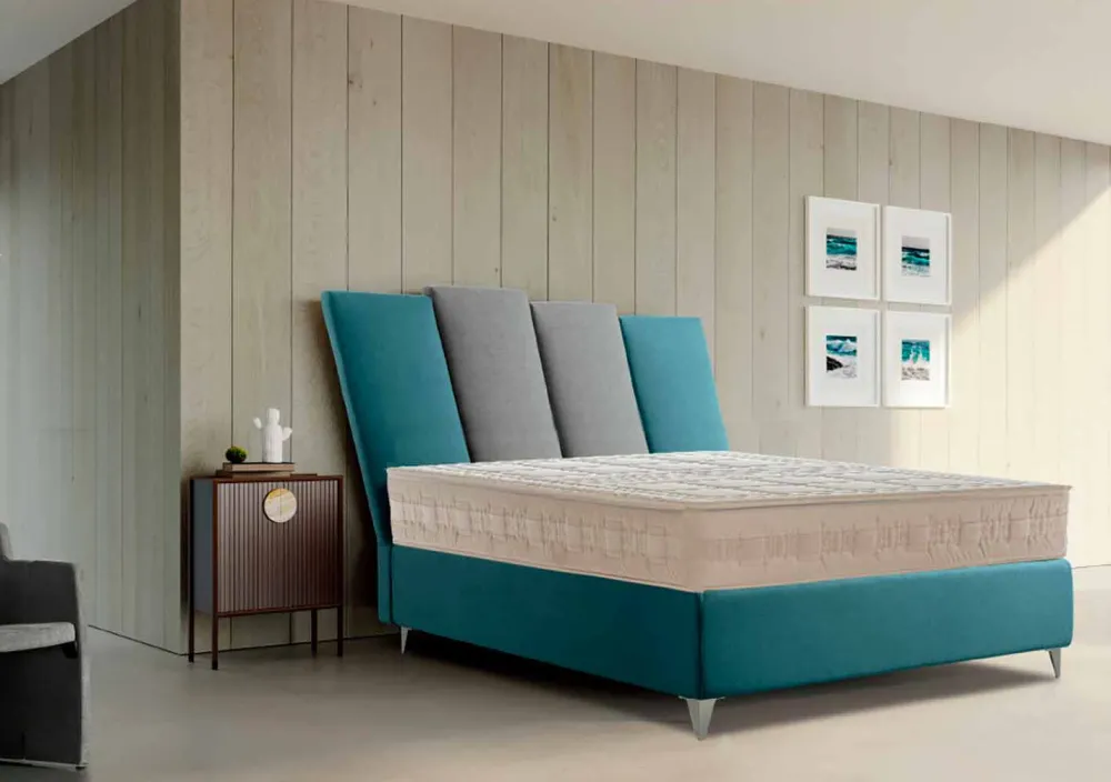 Viadurini Night Design Queen Size Matratze-Queen Size Matratze aus Memory Foam und 1600 Federkern - Grecia
