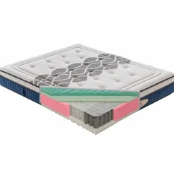 Viadurini Night Design Queen Size Matratze-Queen Size Matratze aus Memory mit Federkern Made in Italy - Grecia