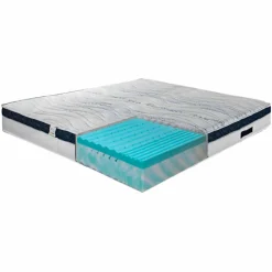 Viadurini Night Design Queen Size Matratze-Queen Size Matratze aus Memory Foam H 22 cm Made in Italy – Duran