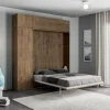 Viadurini Night Design Klappbett-Queen-Size-Bett mit vertikalem Klappbett mit Säule und Wandeinheit - Magiccompare