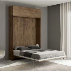 Viadurini Night Design Klappbett-Queen-Size-Bett mit vertikalem Klappbett und Wandeinheit - Magiccompare