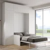 Viadurini Night Design Klappbett-Queen-Size-Klappbett mit Sofa, Säule und Wandeinheit - Magiccompare