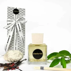 Viadurini Home Fragrance Keep Calm-Raumduft Amber Dufte 500 ml mit Stäbchen - Sassidimatera