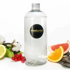 Viadurini Home Fragrance Raumduft Nachfüller-Raumduft Baumwolle und Hanf Nachfüllpackung 500 ml oder 1 lt - Positano