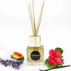 Viadurini Home Fragrance New Energy-Raumduft Diffuser Amber Dufte 200 ml mit Stäbchen - Romaeterna