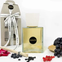 Viadurini Home Fragrance New Energy-Raumduft Diffuser Rotwein Dufte 500 ml mit Stäbchen - Rossodelchianti