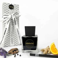 Viadurini Home Fragrance New Energy-Raumduft Ingwer Schwarzer Pfeffer 500 ml mit Stäbchen - Viaduriniinblack