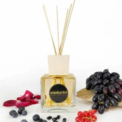 Viadurini Home Fragrance New Energy-Raumduft Rotwein 500 ml mit Stäbchen - Rossodelchianti