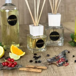 Viadurini Home Fragrance New Energy-Raumduft Wildes Muss 2,5 Lt mit Stäbchen - Terradimontalcino