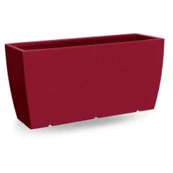 Viadurini in the Garden Gartenideen-Rechteckige Außenvase aus Polyethylen Made in Italy - Albarone