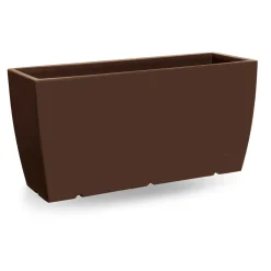Viadurini in the Garden Gartenideen-Rechteckige Außenvase aus Polyethylen Made in Italy - Albarone