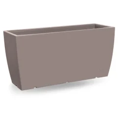 Viadurini in the Garden Gartenideen-Rechteckige Außenvase aus Polyethylen Made in Italy - Albarone