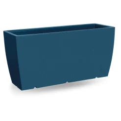 Viadurini in the Garden Gartenideen-Rechteckige Außenvase aus Polyethylen Made in Italy - Albarone