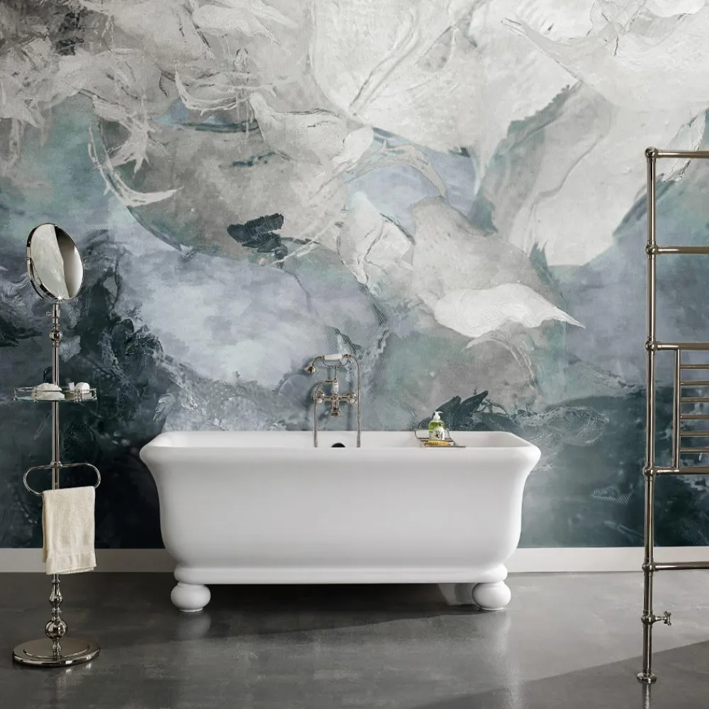 Viadurini Bathroom Freistehende Badewannen-Rechteckige Badewanne mit fester Oberfläche und weichen Ecken, hergestellt in Italien – Fulvio