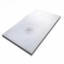 Viadurini Bathroom Rechteckige Duschwannen-Rechteckige Duschwanne 140x90 in Resin Stone Effect Finish - Domio