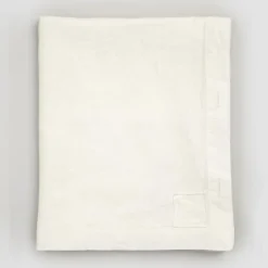 Viadurini Textile Tischdecken-Rechteckige Leinentischdecke mit Knopflöchern und 12 Luxusknöpfen - Mediterranea