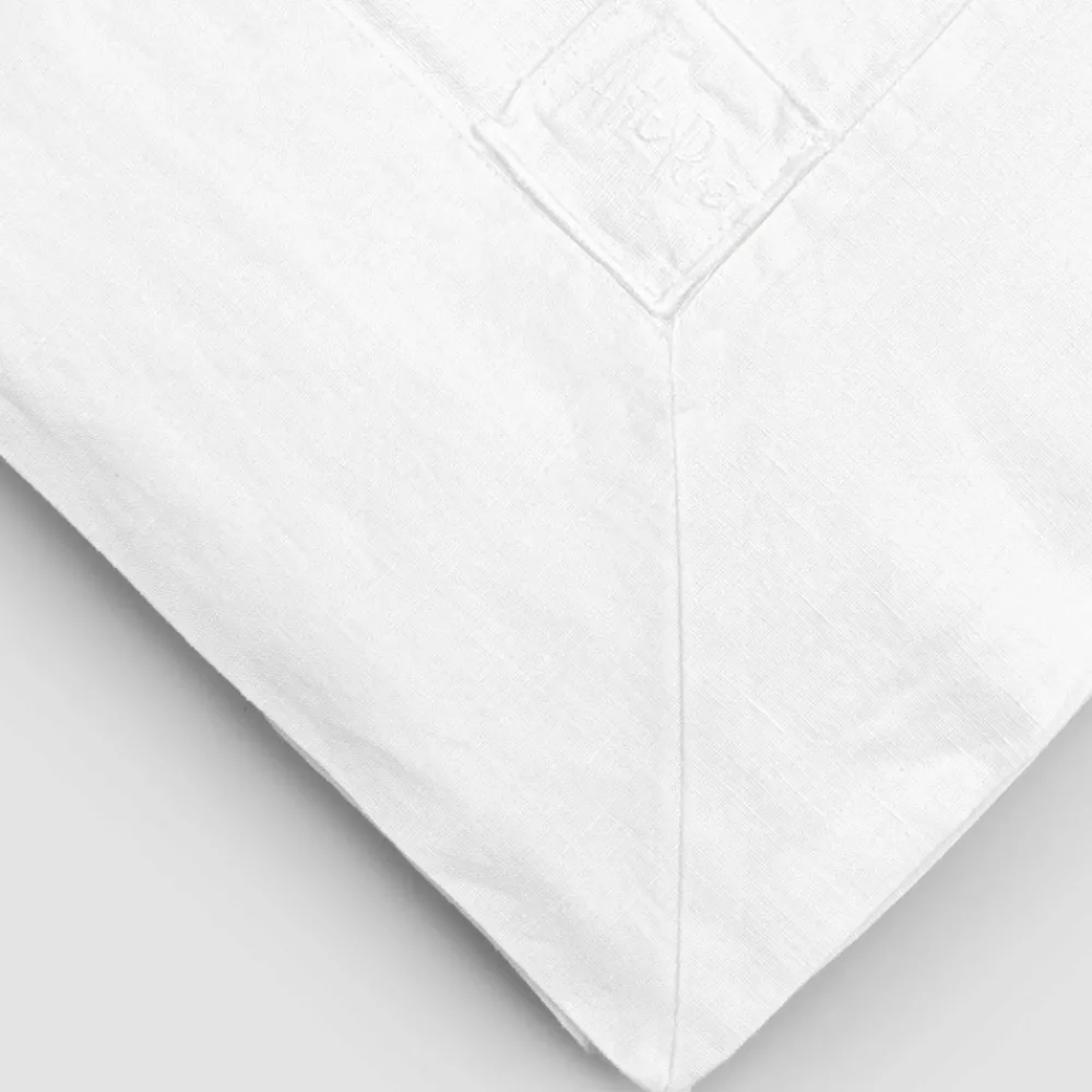 Viadurini Textile Tischdecken-Rechteckige Leinentischdecke mit Kante oder weißer Spitze, Luxusdesign - Davinci