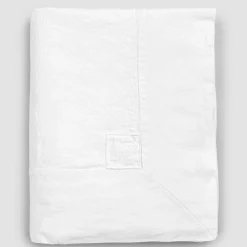 Viadurini Textile Tischdecken-Rechteckige Leinentischdecke mit Kante oder weißer Spitze, Luxusdesign - Davinci