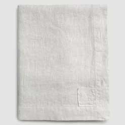 Viadurini Textile Tischdecken-Rechteckige Leinentischdecke mit Knopflöchern und 10 Knöpfen, Luxus - Mittelmeer