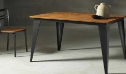 Viadurini Living Esstische Nach Mass|Ausziehbare Esstische-Rechteckiger ausziehbarer Tisch bis 2,2 m Holzplatte Made in Italy - Alicia