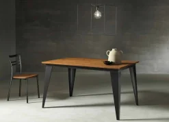 Viadurini Living Esstische Nach Mass|Ausziehbare Esstische-Rechteckiger ausziehbarer Tisch bis 2,2 m Holzplatte Made in Italy - Alicia