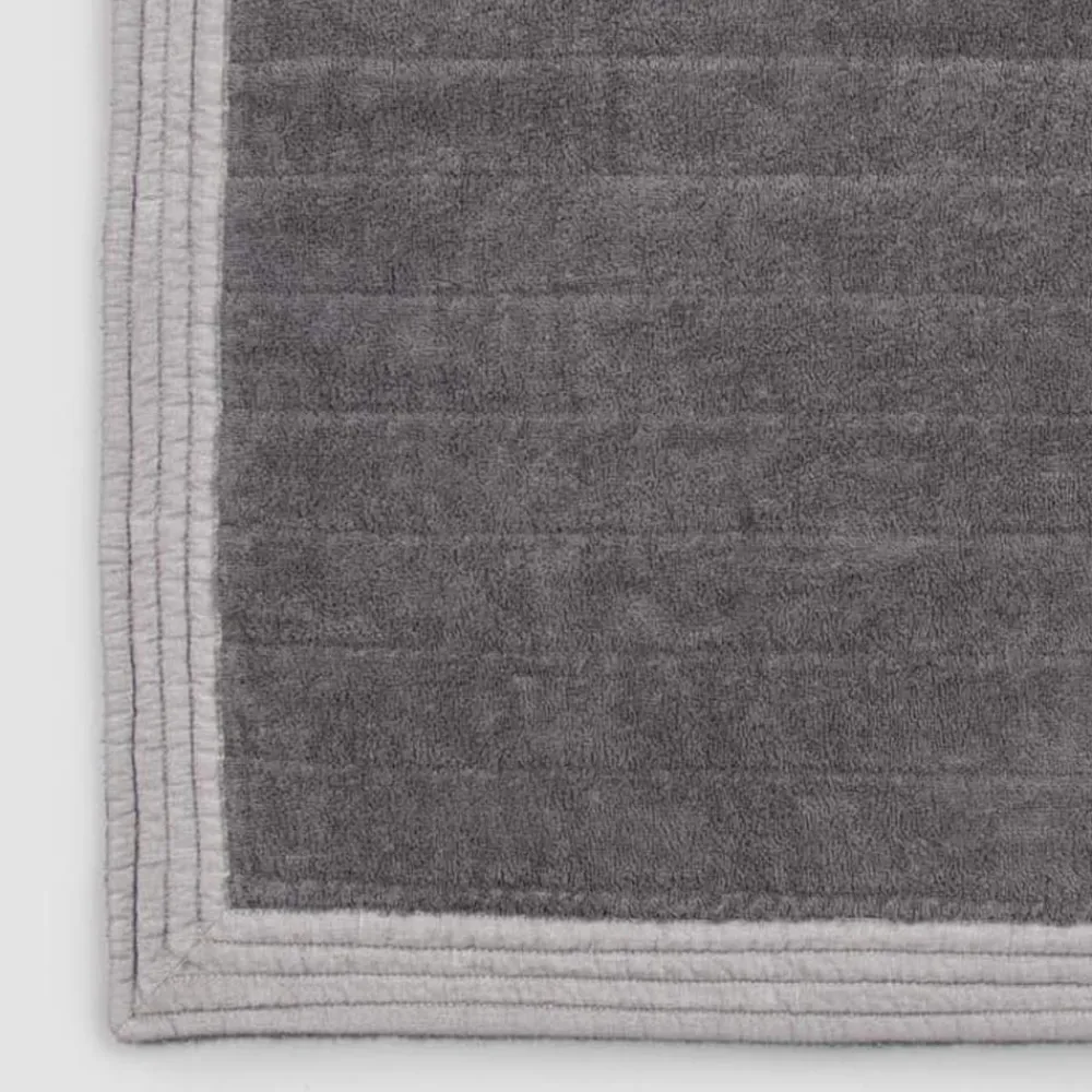 Viadurini Textile Badteppiche-Rechteckiger Badezimmerteppich im farbigen Schwamm Shabby Chic Design - Ginova