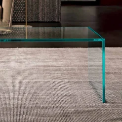 Viadurini Living Moderne Couchtische-Rechteckiger Couchtisch aus extraleichtem Glas Made in Italy - Nodino