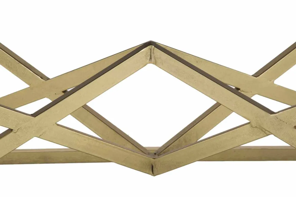 Viadurini Living Moderne Couchtische-Rechteckiger Couchtisch im modernen Design aus Eisen und Glas - Maggie