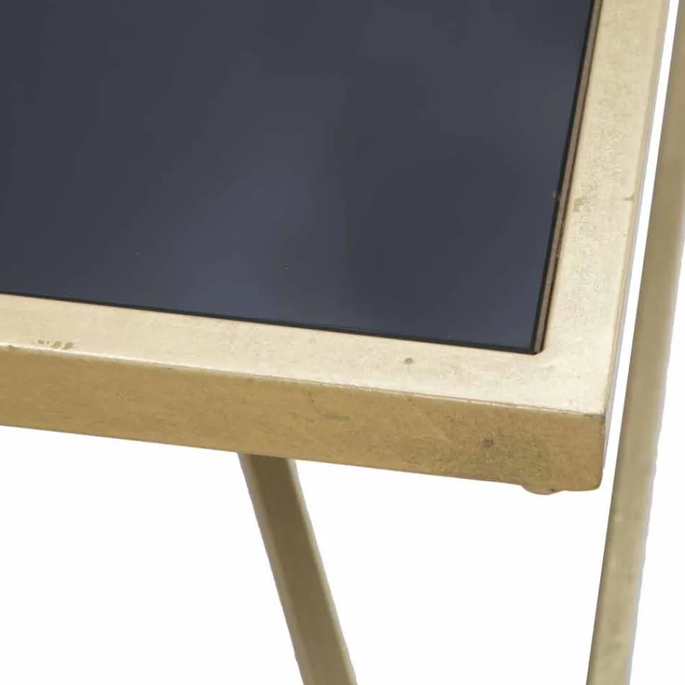 Viadurini Living Moderne Couchtische-Rechteckiger Couchtisch im modernen Design aus Eisen und Glas - Maggie