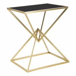 Viadurini Living Moderne Couchtische-Rechteckiger Design-Couchtisch aus Eisen und Glas - Rosie