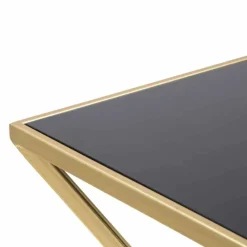 Viadurini Living Moderne Couchtische-Rechteckiger Design-Couchtisch aus Eisen und Glas - Rosie