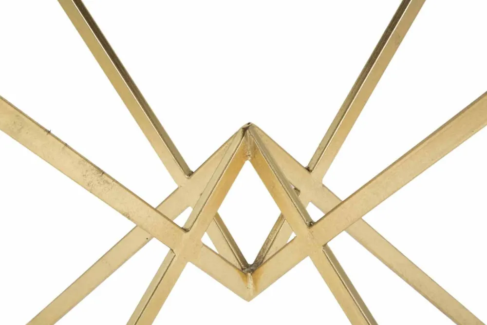 Viadurini Living Moderne Couchtische-Rechteckiger Design-Couchtisch aus Eisen und Glas - Rosie