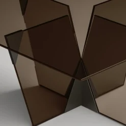 Viadurini Living Esstische Nach Mass|Esstische-Rechteckiger Küchentisch mit Glasplatte und Untergestell Made in Italy - Tiseo