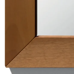 Viadurini Living Wandspiegel-Rechteckiger Spiegel mit Holzrahmen von Made in Italy Design - Cira