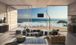 Viadurini Carpets Teppiche-Rechteckiger Teppich aus blauer Kelim-Baumwolle oder farbigem Patchwork - Faser