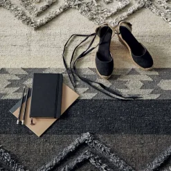 Viadurini Carpets Teppiche-Rechteckiger Teppich aus Wolle, Baumwolle und Viskose für modernes Wohnzimmer - Zorro