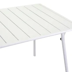 Viadurini in the Garden Gartentische Aus Aluminium-Rechteckiger und klappbarer Gartentisch aus Metall - Ribbon