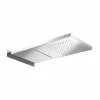 Viadurini Taps Duschköpfe-Rechteckiger Wandduschkopf aus Edelstahl Made in Italy - Anito