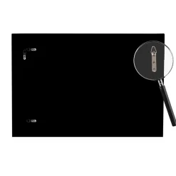 Viadurini Living Wandspiegel-Rechteckiger Wandspiegel mit Struktur in modernem Design MDF - Brisco