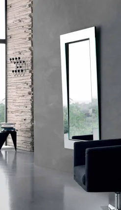 Viadurini Living Wandspiegel-Rechteckiger Wandspiegel mit geneigtem Rahmen Made in Italy - Salamina