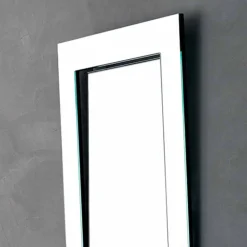 Viadurini Living Wandspiegel-Rechteckiger Wandspiegel mit geneigtem Rahmen Made in Italy - Salamina