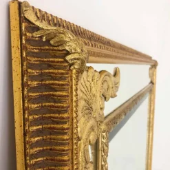 Viadurini Classic Wandspiegel-Rechteckiger Wandspiegel aus Holz hergestellt in Italien Valentino