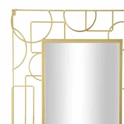 Viadurini Living Wandspiegel-Rechteckiger Wandspiegel aus Eisen im modernen Design - Plinio