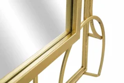 Viadurini Living Wandspiegel-Rechteckiger Wandspiegel aus Eisen im modernen Design - Plinio