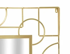 Viadurini Living Wandspiegel-Rechteckiger Wandspiegel aus Eisen im modernen Design - Plinio