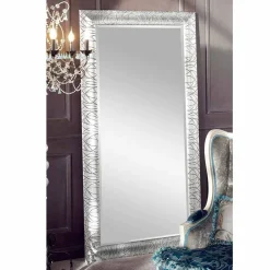 Viadurini Classic Wandspiegel-Rechteckiger Wandspiegel aus Tannenholz in Italien Achille