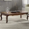 Viadurini Classic Klassische Couchtische-Rechteckiger Wohnzimmer-Couchtisch aus patiniertem Walnussholz, hergestellt in Italien – Afrodite